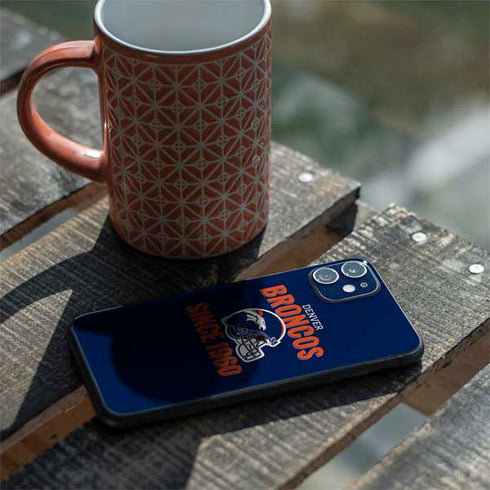 NFL Denver Broncos Helmet iPhone 11 Skin